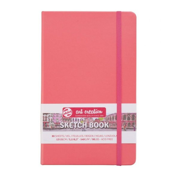Talens Art Creation Sketchbook Sert Kapak Eskiz Defteri 140 gr 13x21 cm 80 yp SOMON