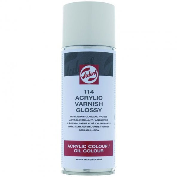 Talens Acrylic Picture Varnish Glossy 114 Parlak Yağlıboya ve Akrilik Verniği 400 ml Sprey
