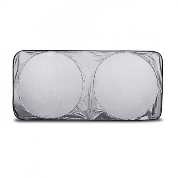 Coofbe 142x67 CM Araç Ön Cam Güneşlik Araç Ön Cam Koruyucu Araç Perdesi Araç Güneşlik Koruyucu Branda