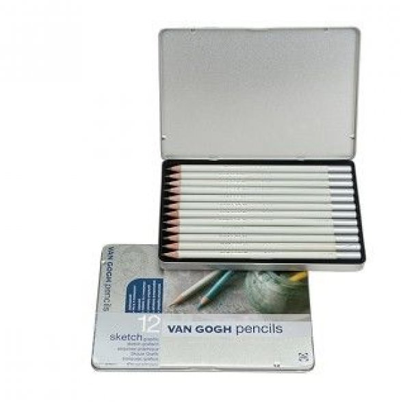 Talens Van Gogh Sketch Set Graphic Eskiz Kalem 12li Metal Set