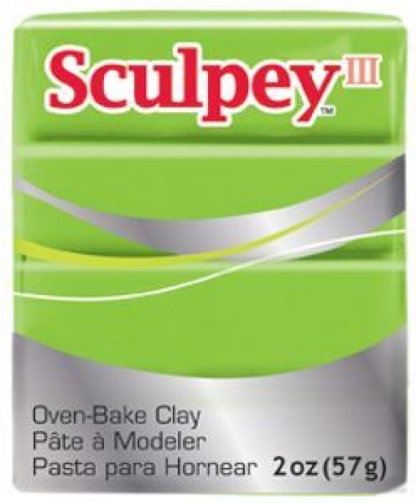 Sculpey III Polimer Kil 57 gr 1629 Granny Smith ürün görseli