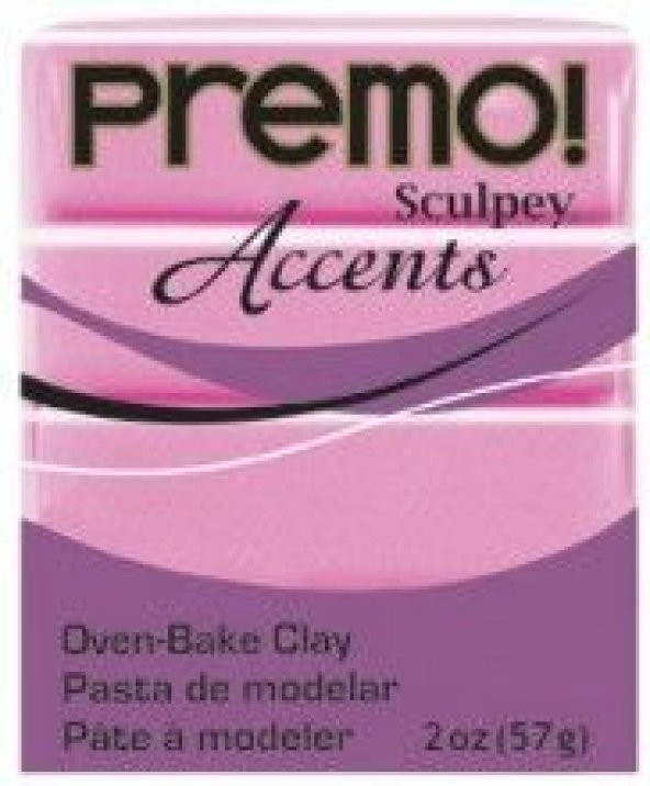 Sculpey Premo Accents Polimer Kil 57 gr 5029 Magenta Pearl ürün görseli 1