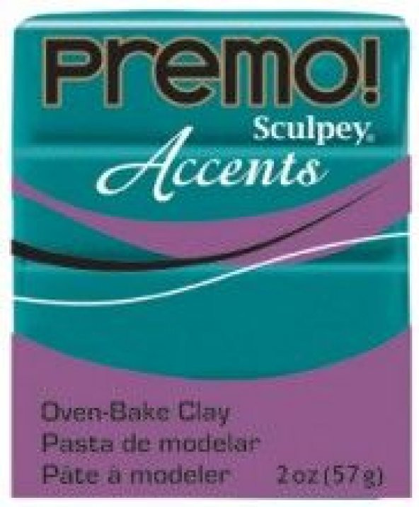 Sculpey Premo Accents Polimer Kil 57 gr 5038 Peacock Pearl