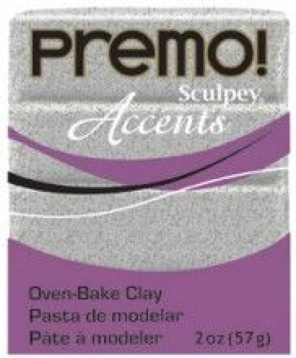 Sculpey Premo Accents Polimer Kil 57 gr 5065 Gray Granite ürün görseli 1