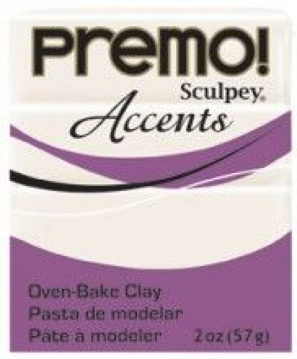 Sculpey Premo Accents Polimer Kil 57 gr 5101 Pearl ürün görseli 1