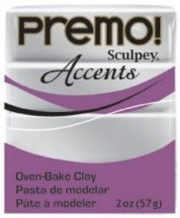 Sculpey Premo Accents Polimer Kil 57 gr 5129 Silver
