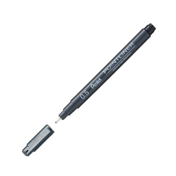 Pentel Pointliner Fiber Uçlu Çizim Kalemi 0.5 mm