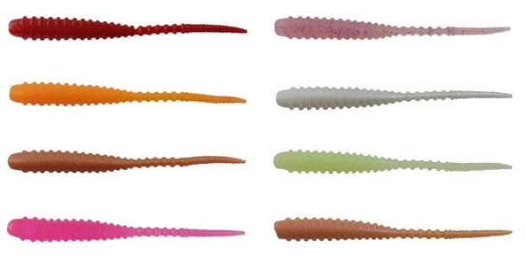 Kendo Karides Kokulu LRF Silikonu 2 ınch Sahte Balık - 10