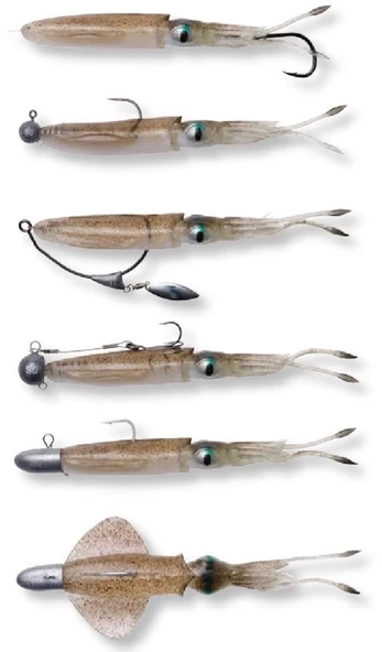 Savage gear Swim Squid 9.5cm 5g 4 Adet Sahte Balık - 10