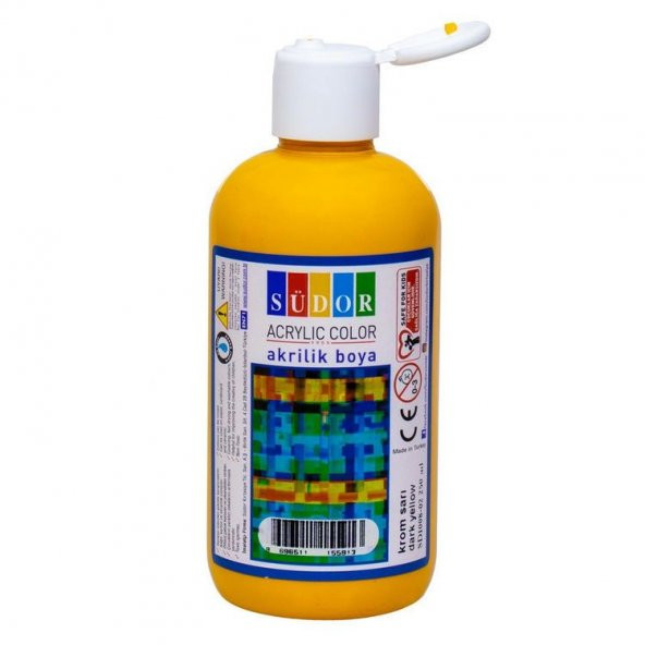 Südor Akrilik Boya 250 ml Krom Sarı