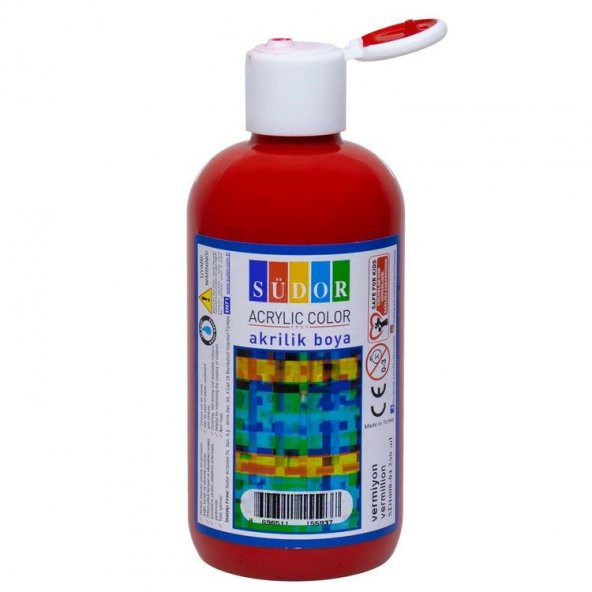 Südor Akrilik Boya 250 ml Vermiyon