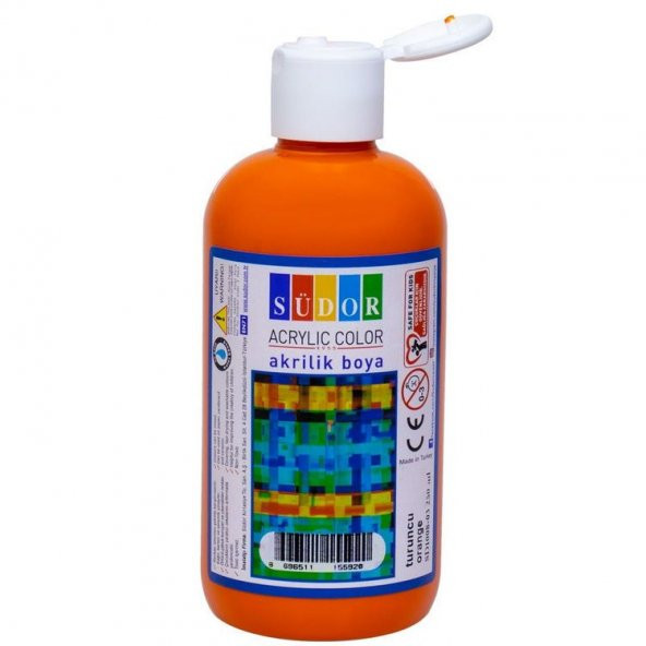 Südor Akrilik Boya 250 ml Turuncu