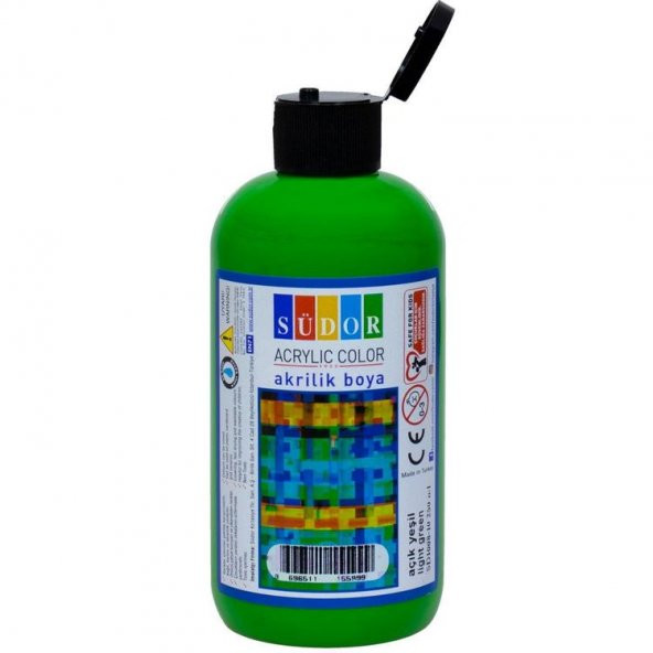 Südor Akrilik Boya 250 ml Açık Yeşil