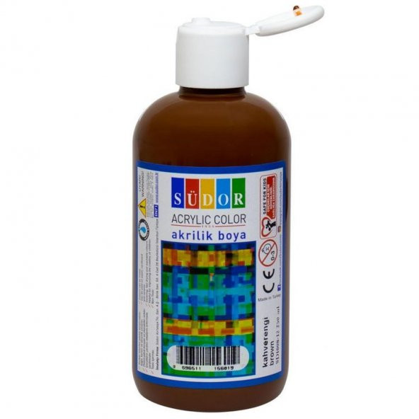 Südor Akrilik Boya 250 ml Kahverengi