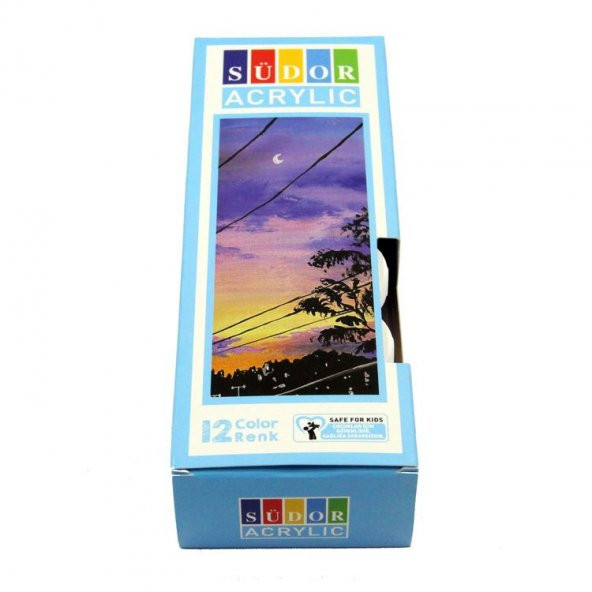 Südor Akrilik Boya 12 Renk x 20 ml