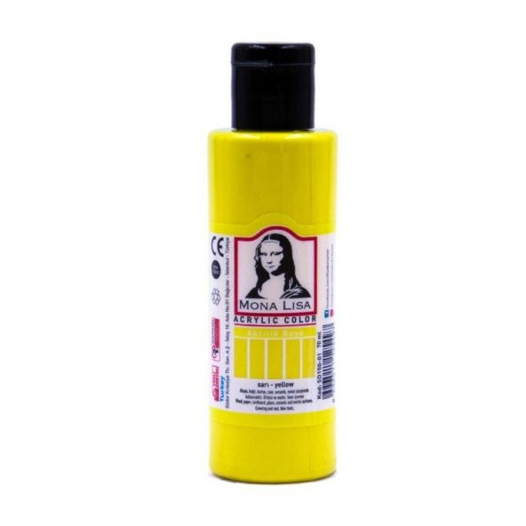Südor Mona Lisa Akrilik Boya 70 ml Limon Sarı