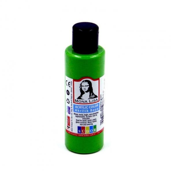 Südor Mona Lisa Akrilik Boya 70 ml Fıstık Yeşili ürün görseli