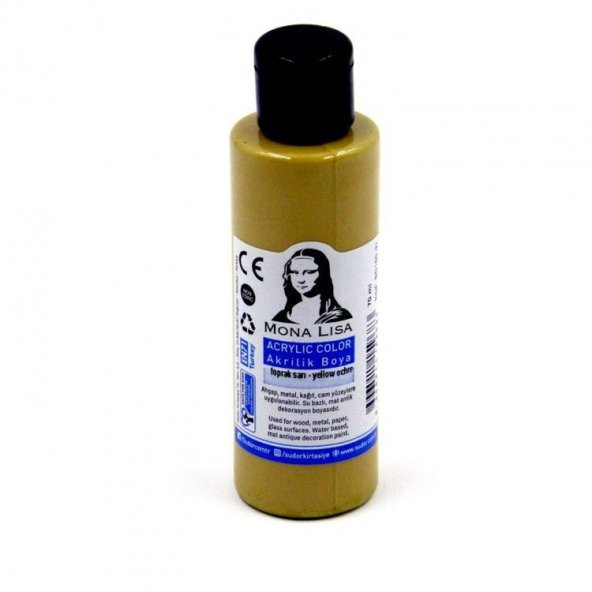 Südor Mona Lisa Akrilik Boya 70 ml Toprak Sarı