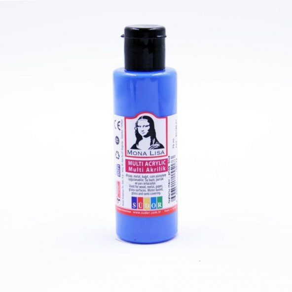 Südor Mona Lisa Multi Akrilik Boya 70 ml Fosforlu Mavi