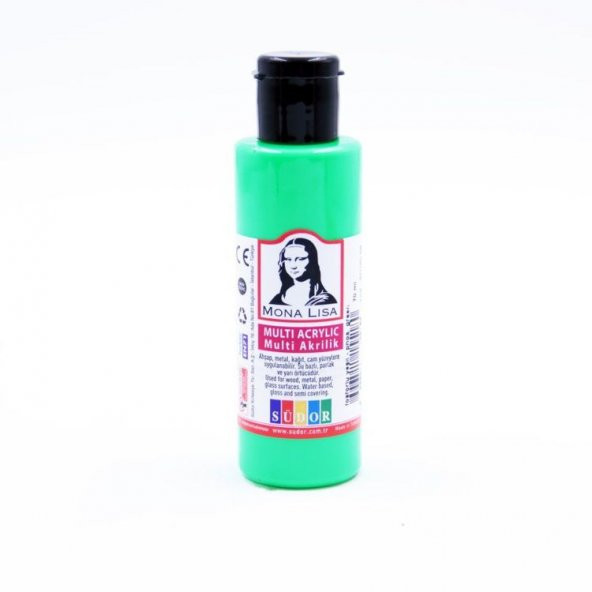 Südor Mona Lisa Multi Akrilik Boya 70 ml Fosforlu Yeşil