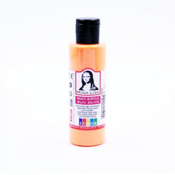 Südor Mona Lisa Multi Akrilik Boya 70 ml Fosforlu Turuncu