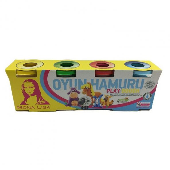 Südor Mona Lisa Oyun Hamuru 4x120 gr