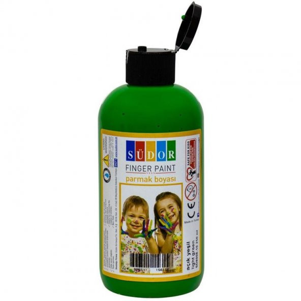 Südor Parmak Boya 250 ml Açık Yeşil