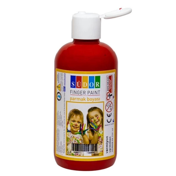 Südor Parmak Boya 250 ml Vermiyon