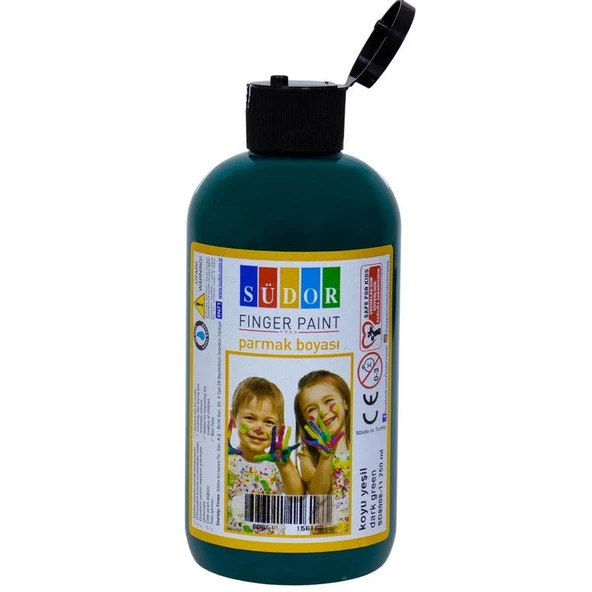 Südor Parmak Boya 250 ml Koyu Yeşil