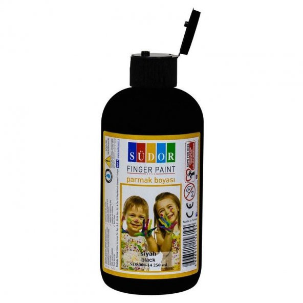 Südor Parmak Boya 250 ml Siyah