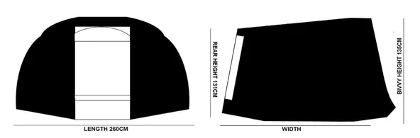 Prologic Inspire / Avenger Full Overwrap 1 Man Çadır Aksesuarı - 11