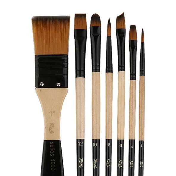 Rich Karma Fırça Seti 7li (Zemin Fırçalı Set-1)