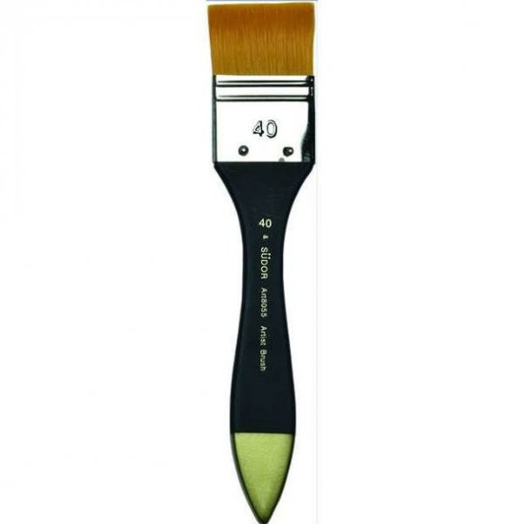 Südor Sarı Sentetik Kıllı Zemin Fırçası 40 mm.