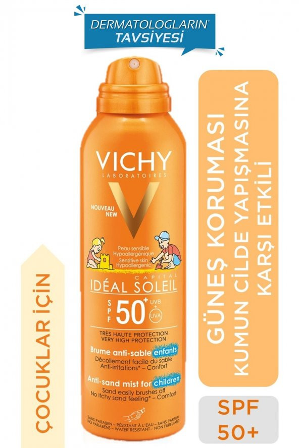 VICHY Ideal Soleil Spray Enfants Spf 50+ 200 ml