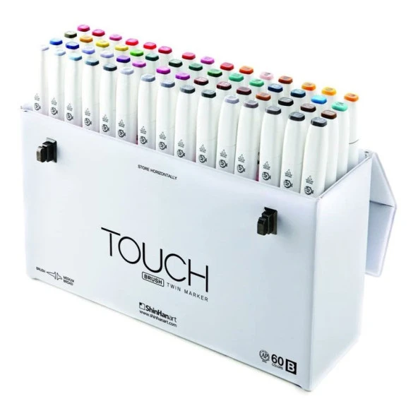 Touch Twin Brush Marker 60 Renk Set B