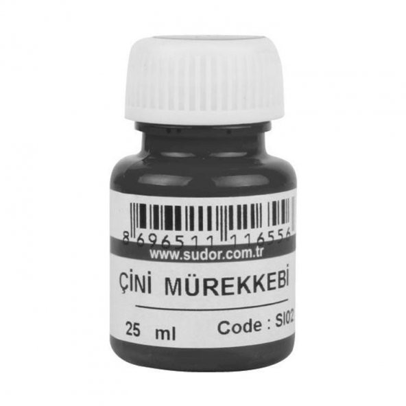 Südor Çini Mürekkebi 25ml Siyah