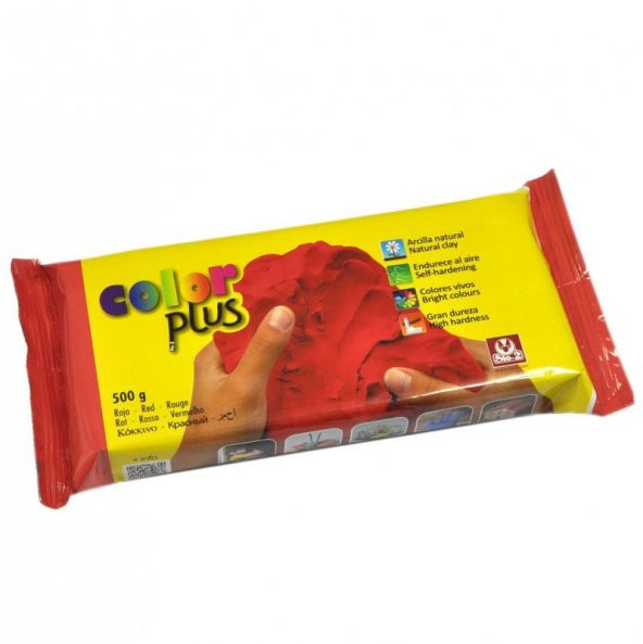 Sio-2 Color Plus Seramik Kili 500 gr. Kırmızı