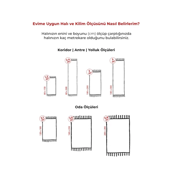 Afgan Türkmen Otantik Desenli Bordo Oturma Odası Salon Mutfak Halısı 2892A_ZS74 - 6