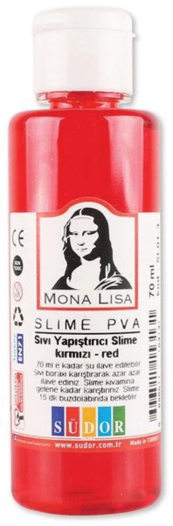 Südor Mona Lisa Slime Jeli 70 ml. KIRMIZI