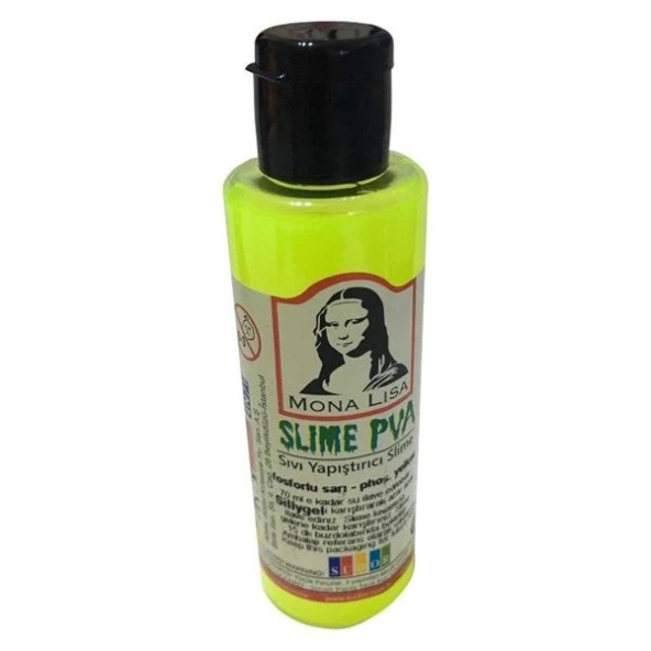 Südor Mona Lisa Slime Jeli 70 ml. FOSFORLU SARI