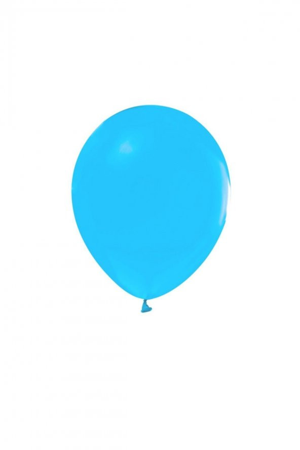 Mavi Balon Helyum Uyumlu 100 Lü