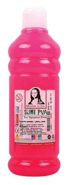 Südor Mona Lisa Slime Jeli 500 ml. FOSFORLU PEMBE