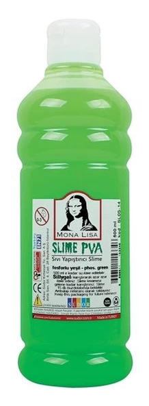 Südor Mona Lisa Slime Jeli 500 ml. FOSFORLU YEŞİL