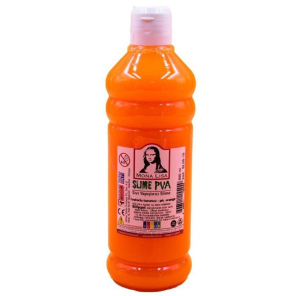 Südor Mona Lisa Slime Jeli 500 ml. Fosforlu Turuncu