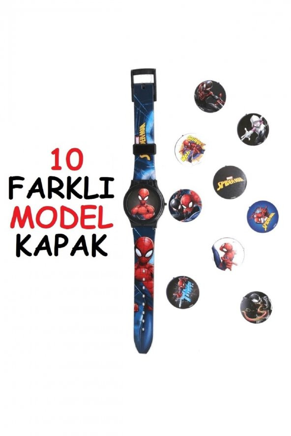 Çocuk Kapaklı Model Lisanslı Dijital Kol Saati - 2