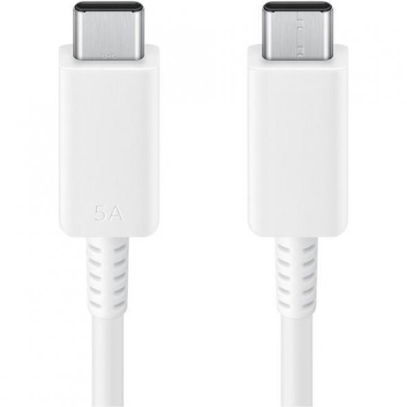 Samsung USB Type-C To USB Type-C Kablo (1,8 M, 5A) EP-DX510 Beyaz