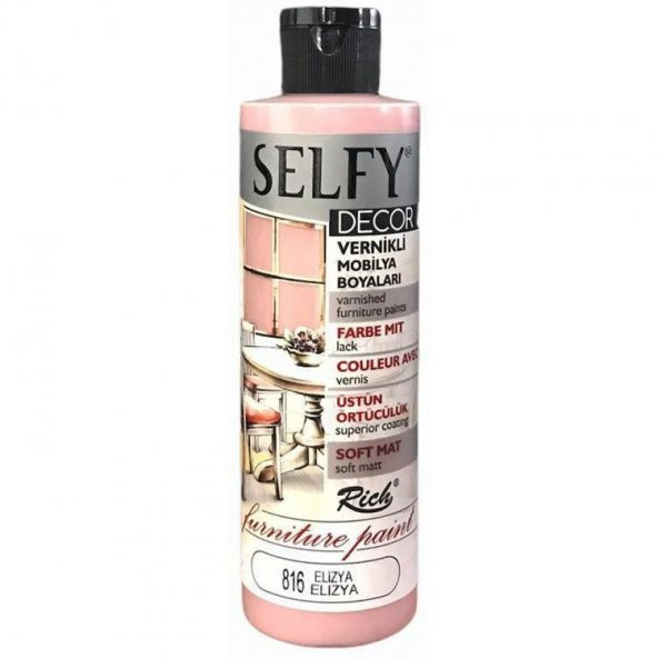 Rich Selfy Decor Vernikli Boya 240 cc 816 ELİZYA