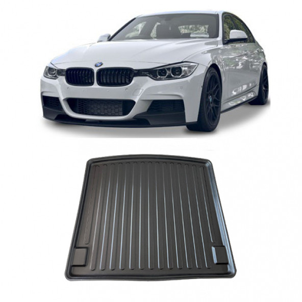 BMW F30 Araca Özel Birebir Uyumlu Bagaj Havuzu