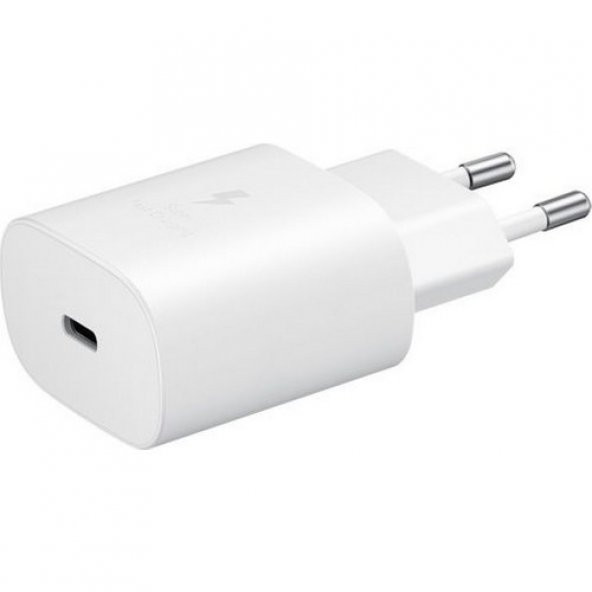 Sesatech Samsung Ep-Ta800n Type-C 25W Beyaz Kablosuz Hızlı Şarj Aleti