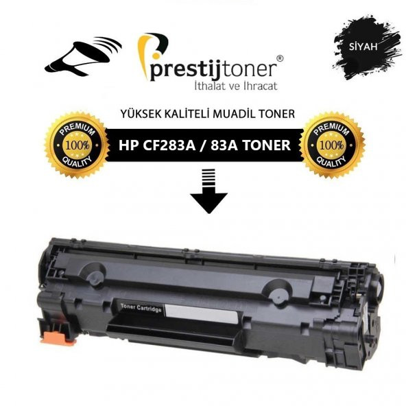 Hp 83A / Cf283A M201 / M125 / M225 /M127 Muadil Toner 1.600 Sayfa 438618801